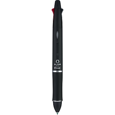 Pilot Dr. Grip 4 + 1 Multi Function Pen + Pencil, Fine Point, 4