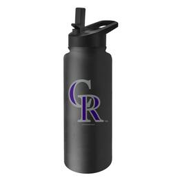 Logo Brands - Colorado Rockies 34oz. Quencher Bottle - Multicolor