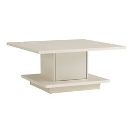 Furniture of America - Aura Storage Wood Coffee Table - White