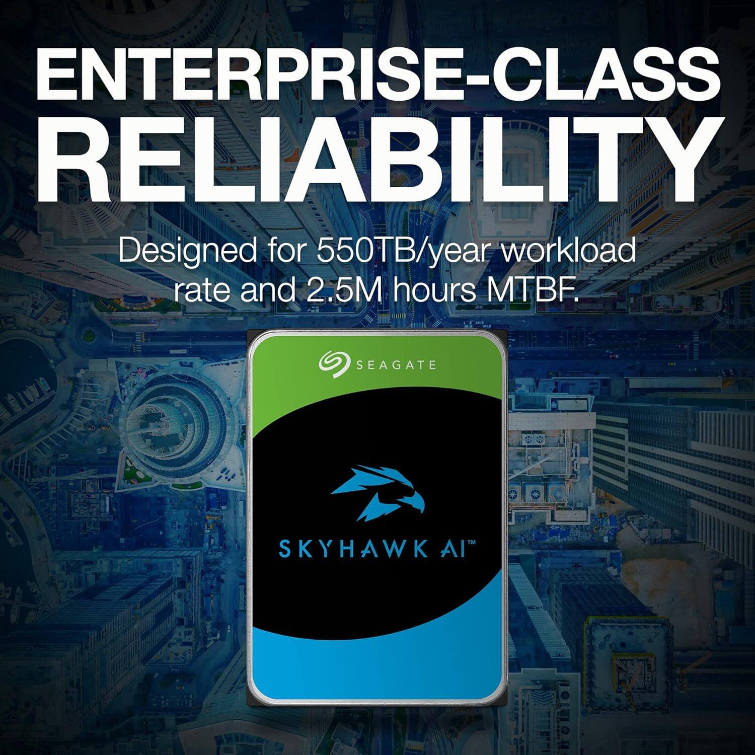Seagate SkyHawk AI 8 TB Internal Hard Drive ST8000VE001 - Best Buy