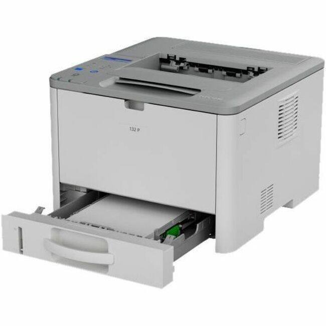 Alt View 1. Ricoh - Ricoh 132 p Desktop Wired Laser Printer - Monochrome - 34 ppm Mono - 1200 x 1200 dpi Print - 300 Sheets Input - Ethernet - Monochrome.