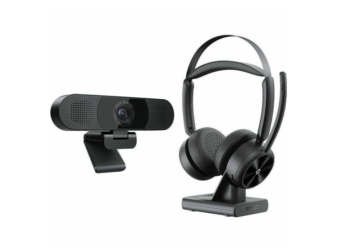 EMEET C980 Pro 4K 3 in 1 Webcam with 4K Lens, Noise Reduction Mics