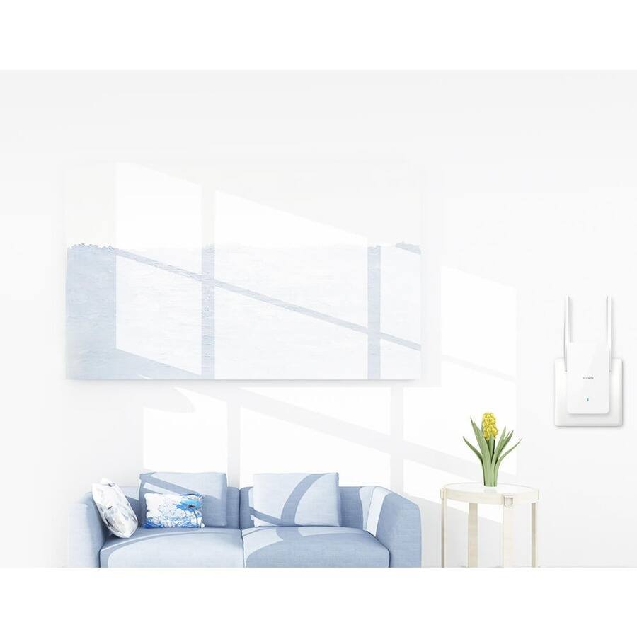 Alt View 1. Tenda - Tenda A33 Dual Band Wi-Fi 6 IEEE 802.11 a/b/g/n/ac/ax 2.91 Gbit/s Wireless Range Extender - 2.40 GHz, 5 GHz - 2 x - Unknown.