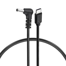 Unique Bargains - USB C to DC Power Cable, 15V 3A 45W, 3.5x1.35mm, PD Trigger for Laptop, Monitor, Security Camera - Black