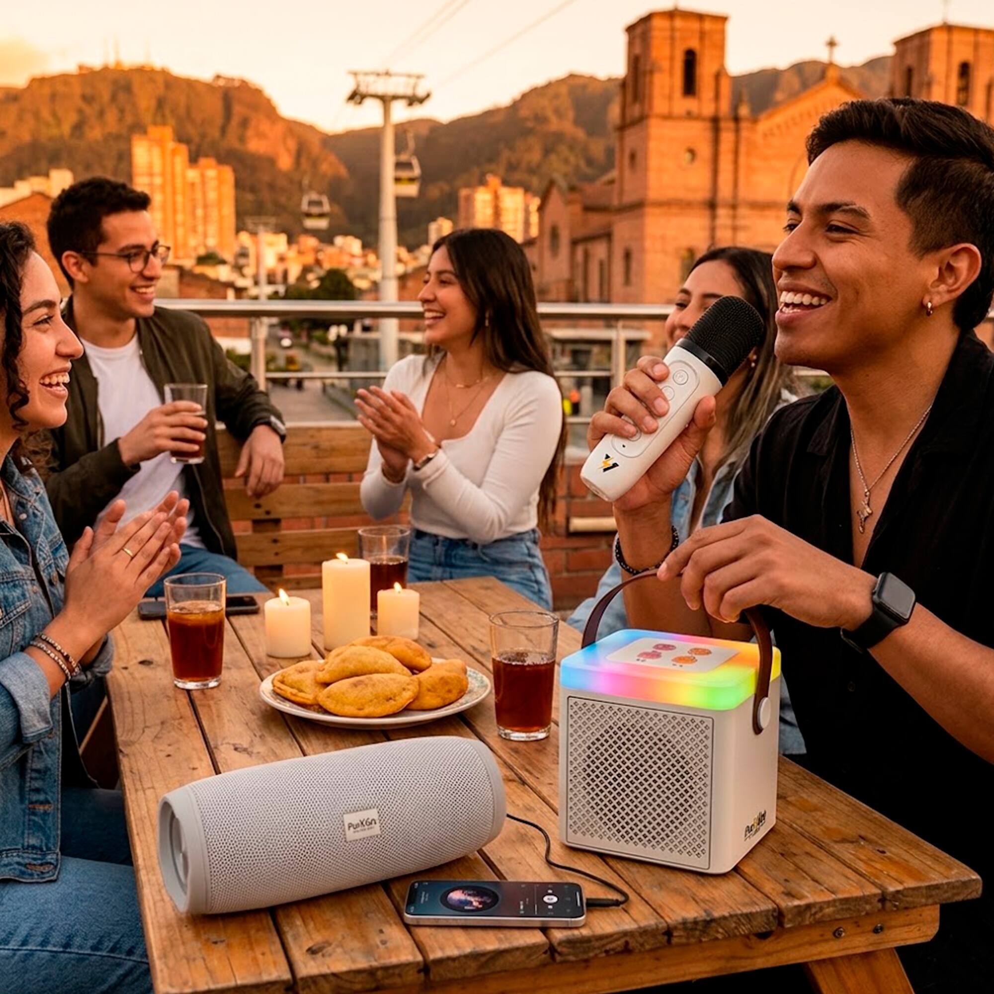 Back. Pursonic - Portable Karaoke Set & Wireless Speaker – The Power Player.