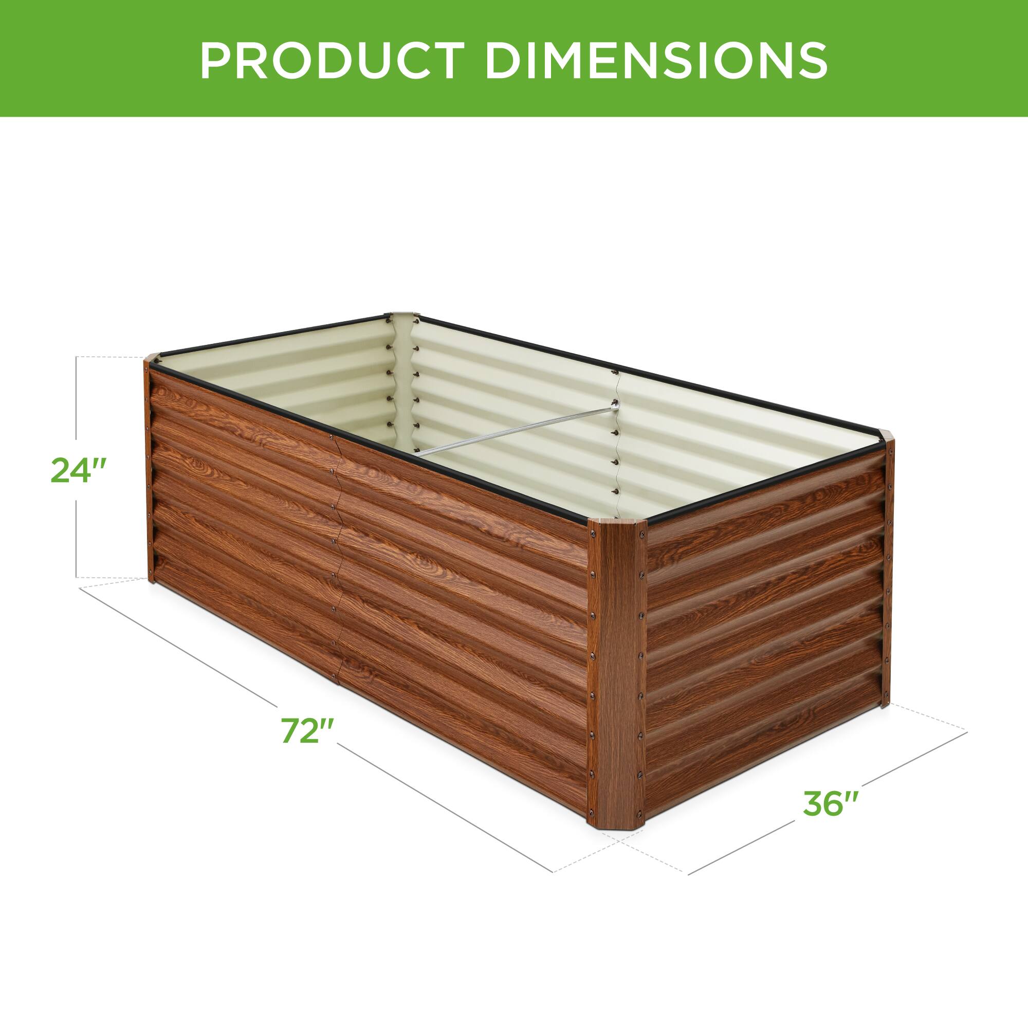 PRODUCT DIMENSIONS

24"  
72"  
36"