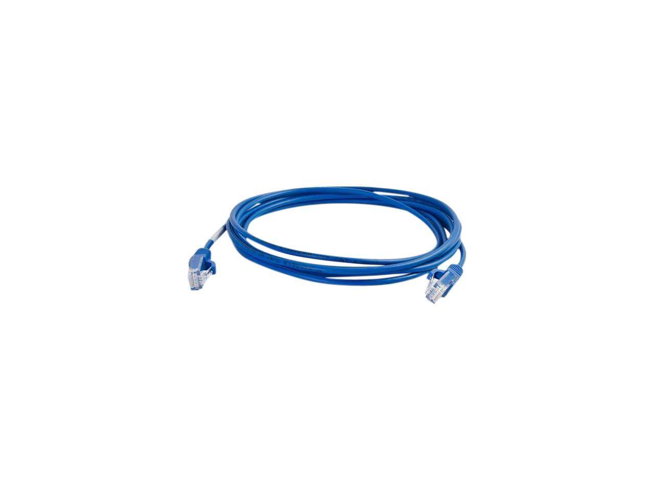 Alt View 1. Cables to Go - C2G 01076 Cat6 Cable - Snagless Unshielded Slim Ethernet Network Patch Cable, Blue (3 Feet, 0.91 Meters).