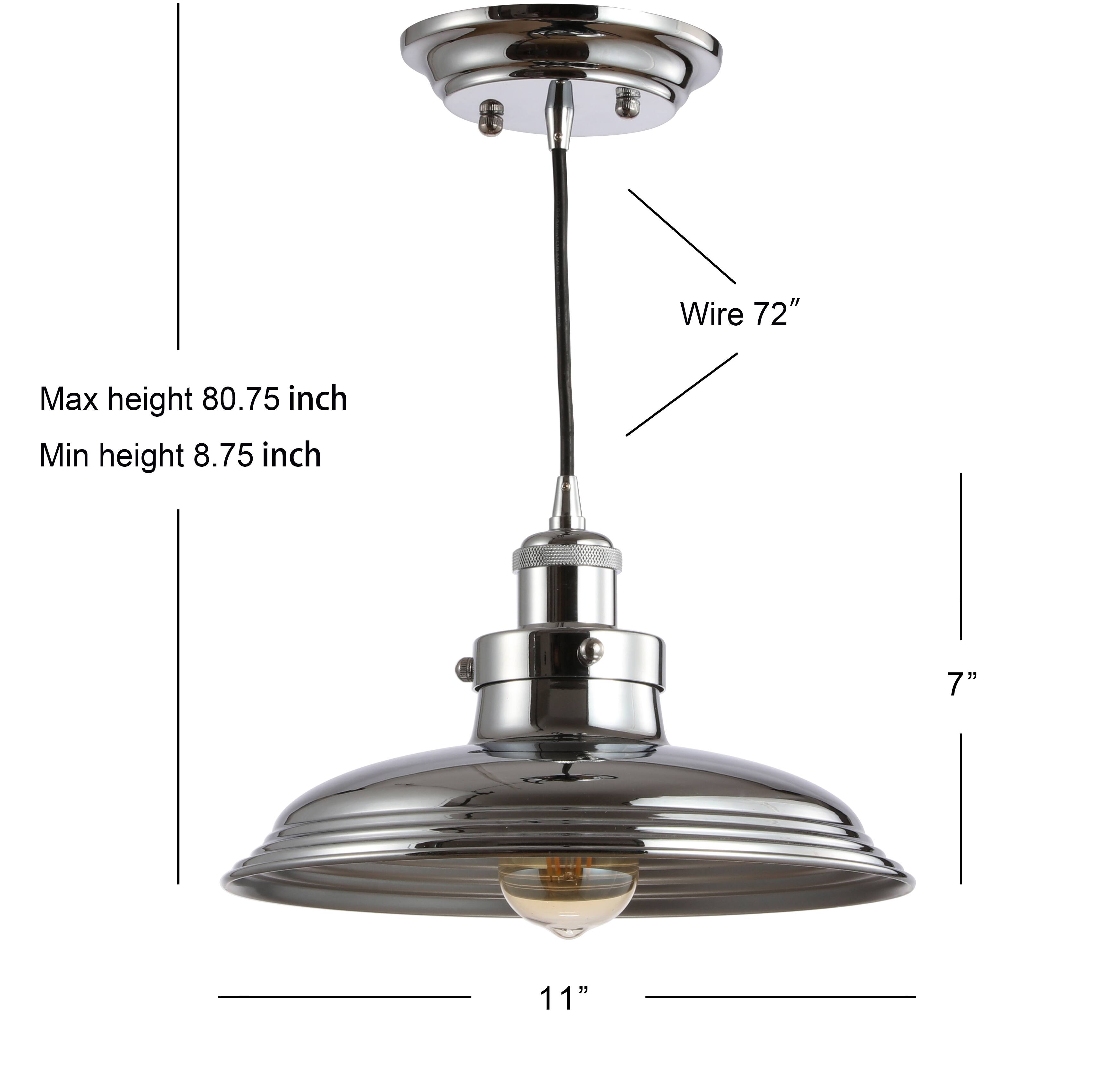 Wire 72"  
Max height 80.75 inch  
Min height 8.75 inch  
7"  
11"