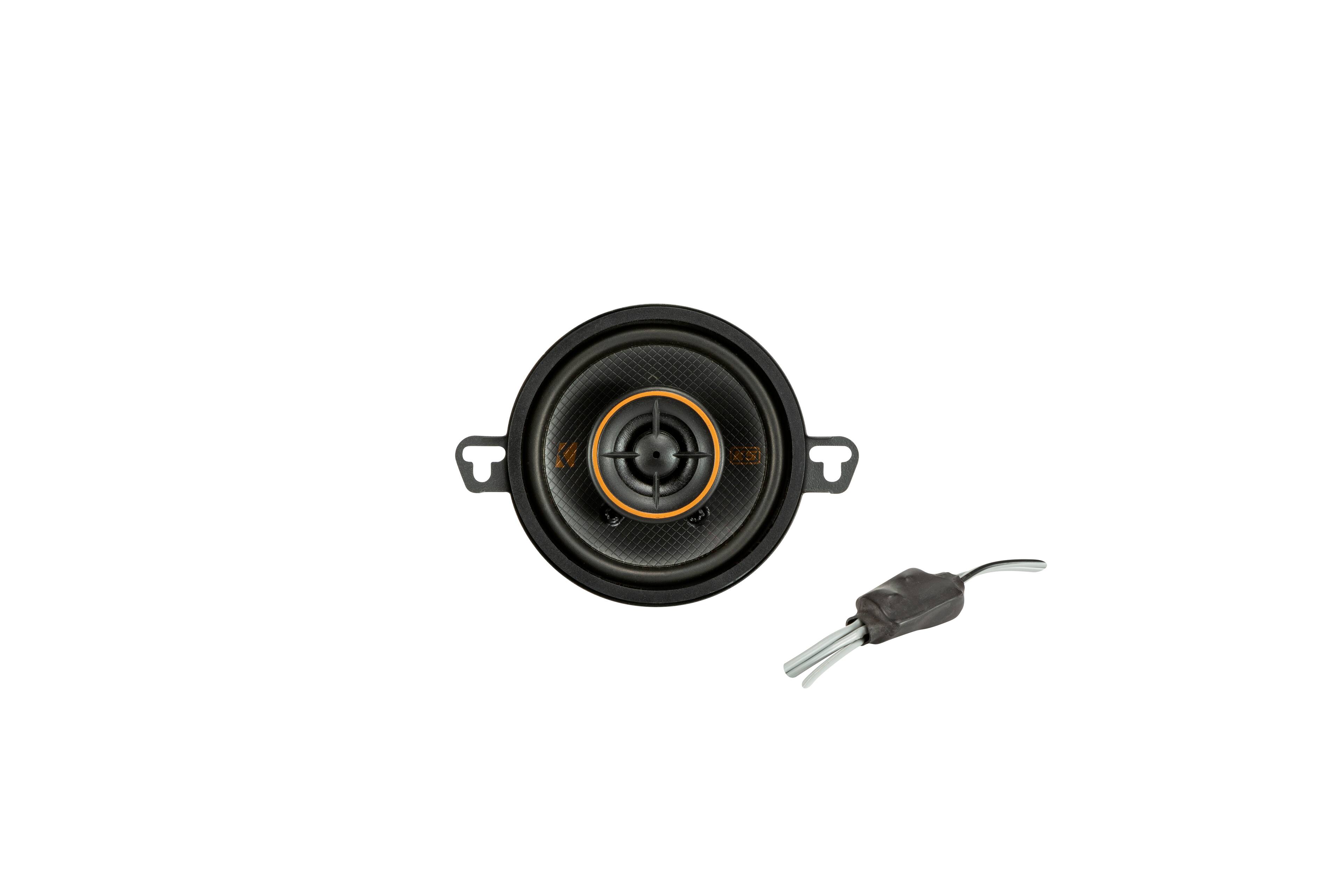 Angle. KICKER - KS Series 3-1/2" 2-Way Car Speakers (Pair) - Black.