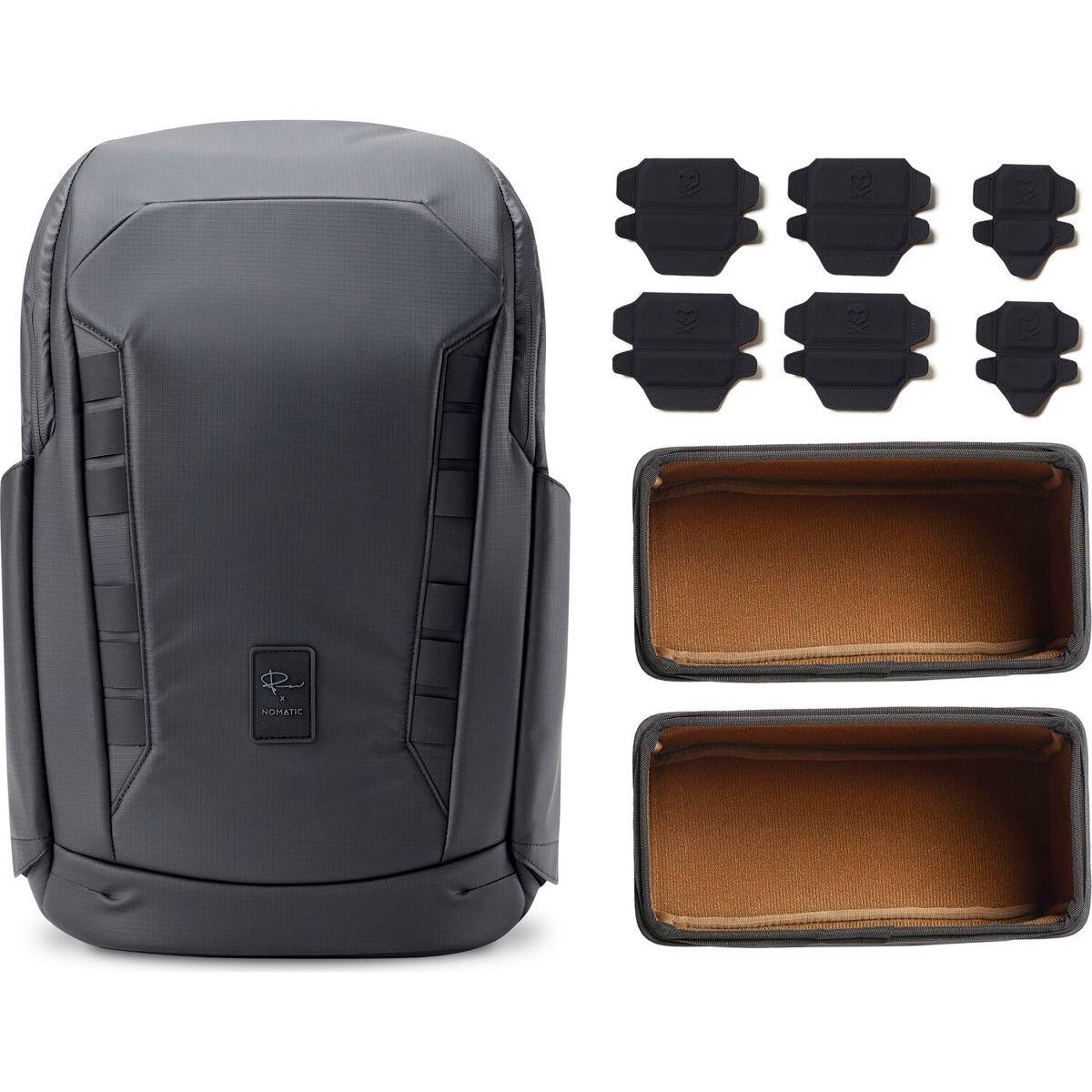 Alt View 1. Nomatic - Nomatic Peter McKinnon 25L Camera Backpack with Ladder System and 2x Small Camera Cube, Black.