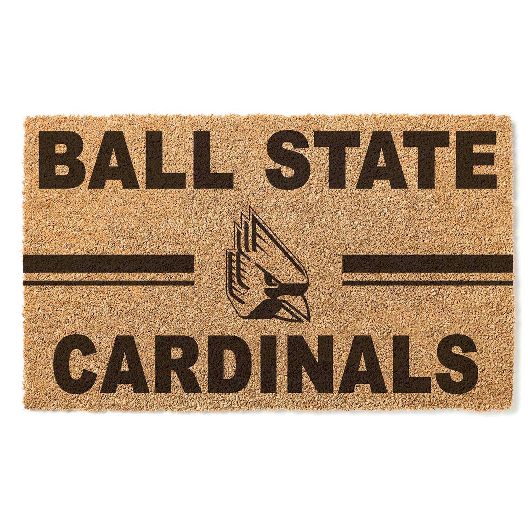 Ball State Cardinals 18" x 30" Team Logo Doormat