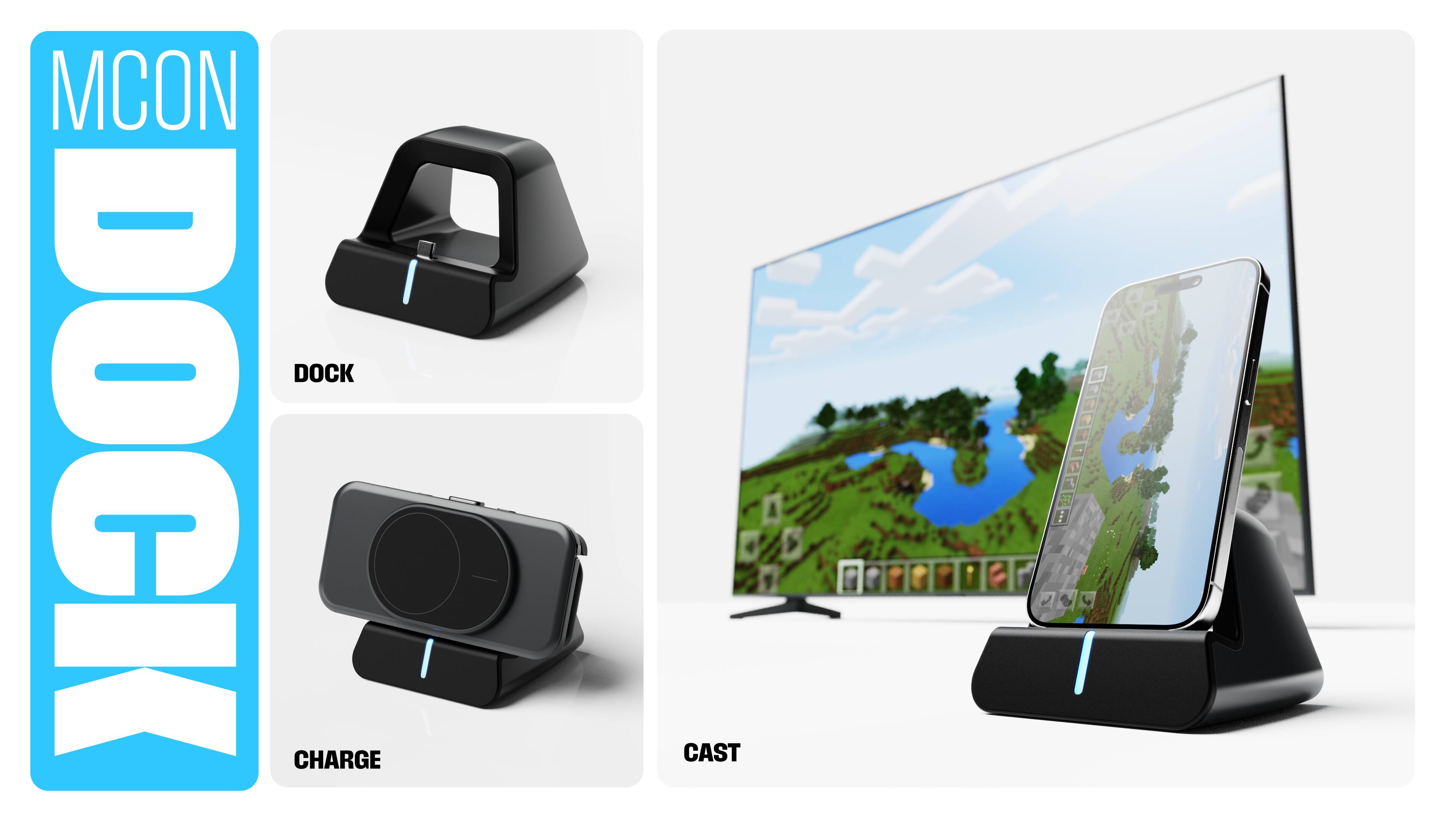 MCON DOCK

DOCK
CHARGE
CAST