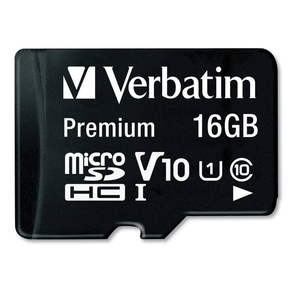 Verbatim Premium 16GB microSD V10 U1 10