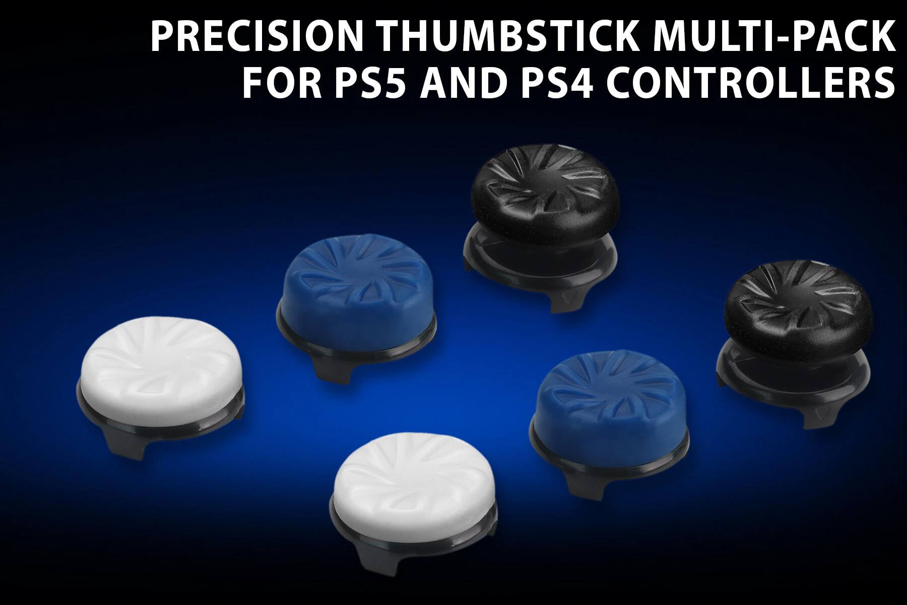 PRECISION THUMBSTICK MULTI-PACK FOR PS5 AND PS4 CONTROLLERS