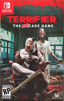 Nintendo Switch. Terrifier The Arcade Game Rating Pending RP Likely Mature 17+ ESRB Clown The Art Selecta Play - M (Mature 17+)