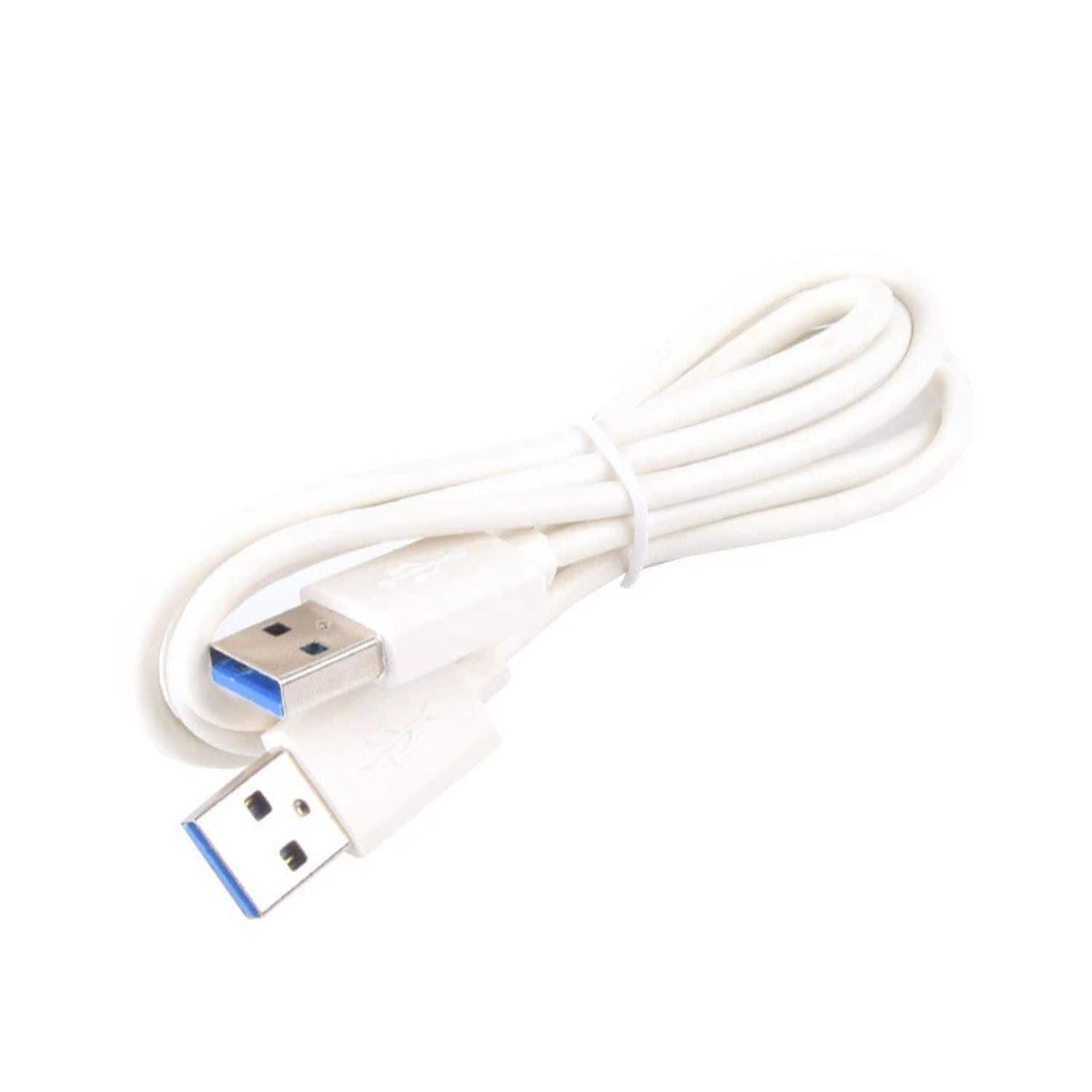 Home Collection - USB 3.0 A Male to A Male Cable – SuperSpeed 5Gbps Data Transfer, Heavy-Duty Metal 3 ft
