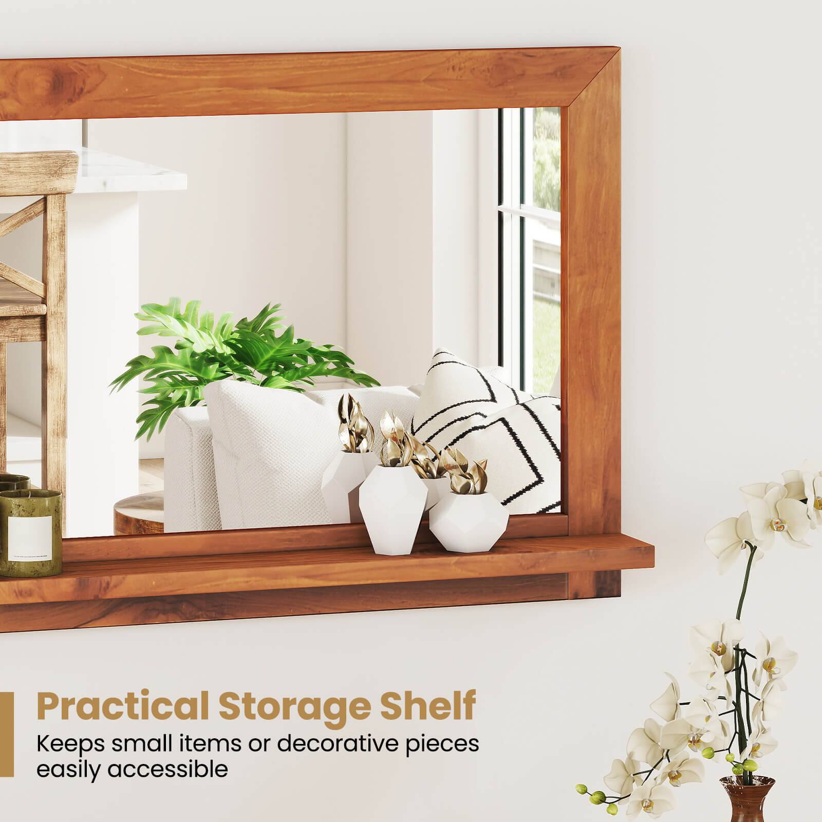 Practical Storage Shelf  
Keeps small items or decorative pieces easily accessible