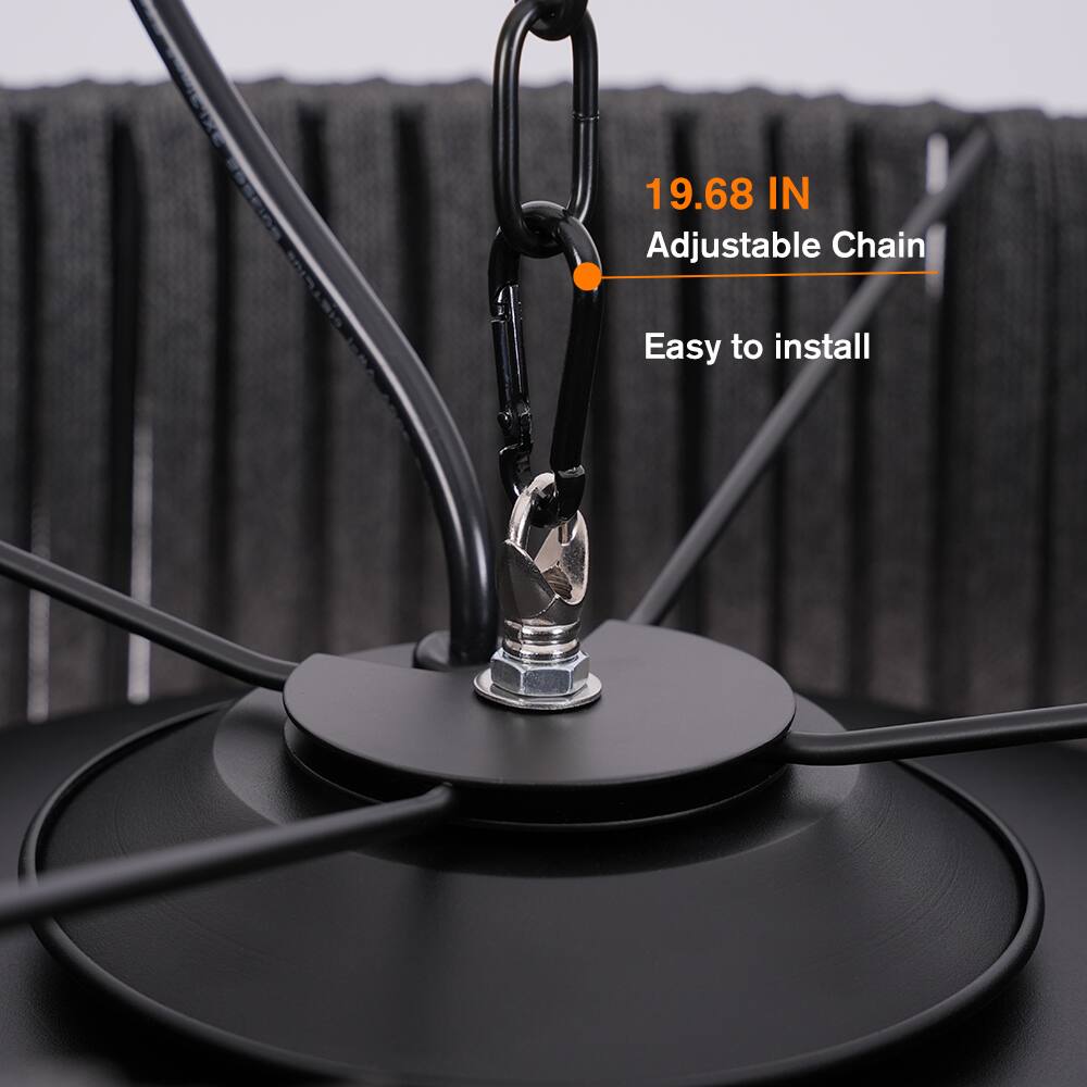 19.68 IN Adjustable Chain  
Easy to install