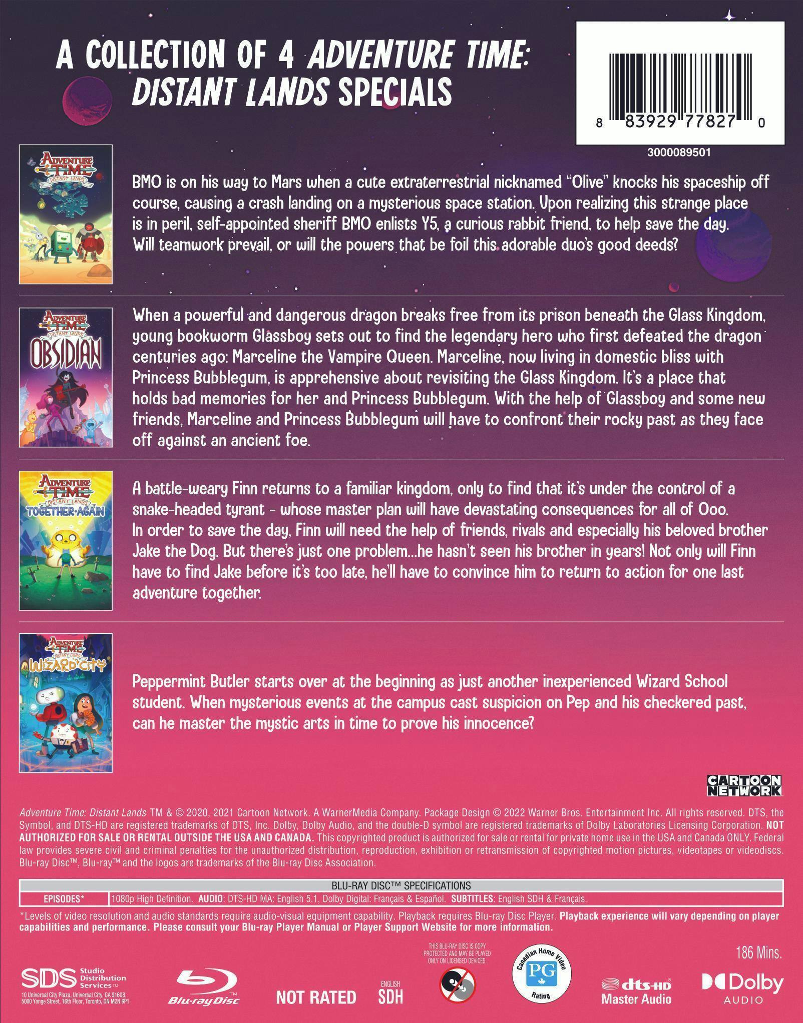 Back. Adventure Time - Distant Lands [Blu-ray].