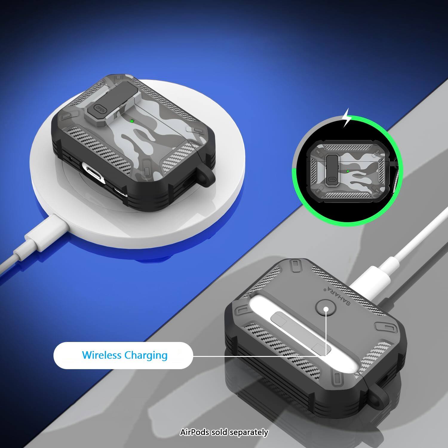 OPEN S SAHARA Wireless Charging  
AirPods sold separately