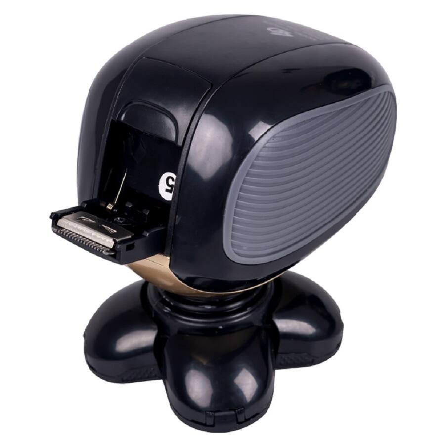 Alt View 2. HATTEKER - 5 in 1 Bald Head Shaver for Men,5 Rotary Head Electric Shaver Grooming Set USB Charging Waterproof - gray.