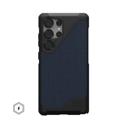 The text on the image reads "516.6 B10G STD MIL URBN ARMR GLAR." This text is likely a product description or model number for a device, such as a smartphone or camera.