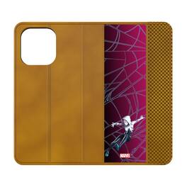 Keyscaper - Marvel MechLine Folio Phone Case - Apple iPhone 14 - Spider-Gwen
