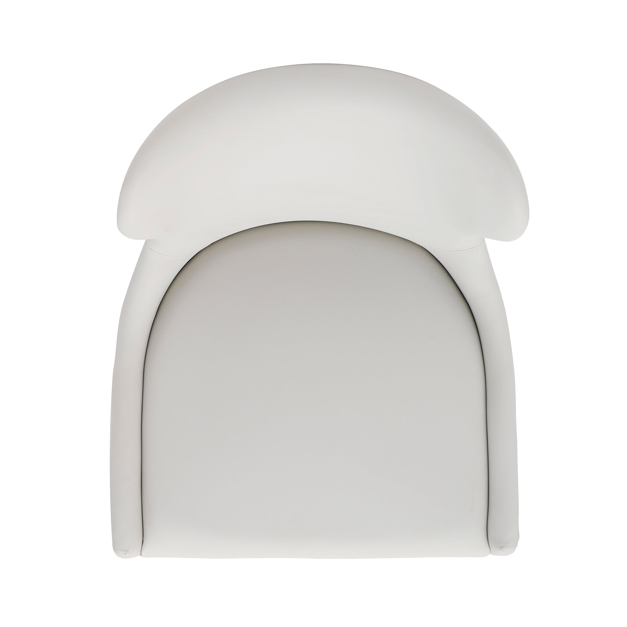 Alt View 5. Manhattan Comfort - Blair Modern Wood Upholstered Barstool - Set of 3 - White.