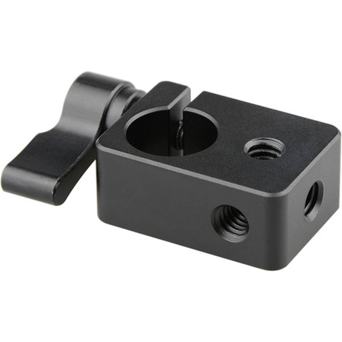 Alt View 2. CAMVATE - CAMVATE 15mm Rod Clamp, Black Lever.