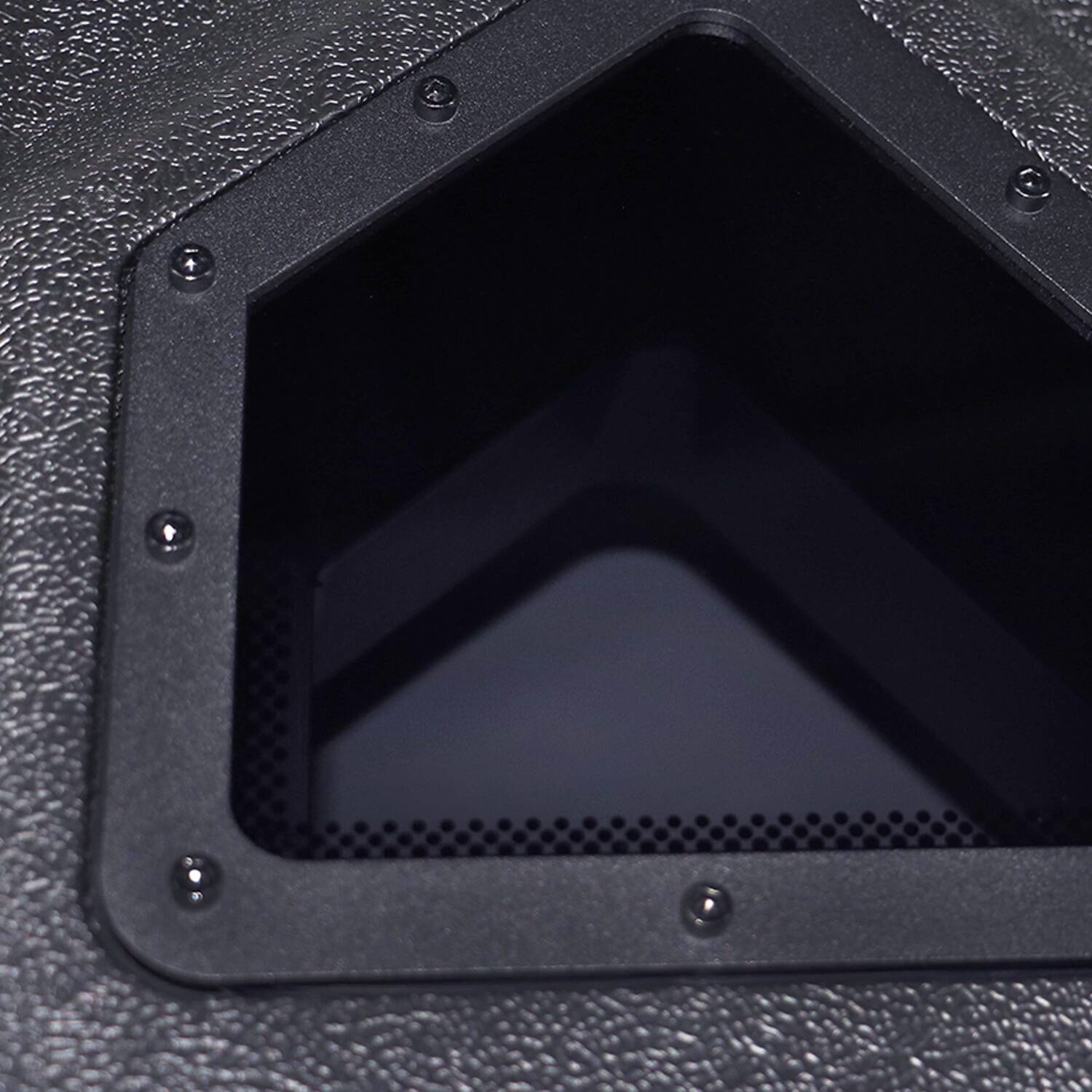 Alt View 14. MB Quart - Tuned 6 Speaker Audio Roof with 3.5 Inch LCD Source Unit for Polaris Ranger - Black.