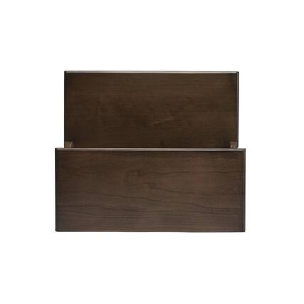 Front. Butler Specialty - Melrose Praline Step Stool - Dark Brown.