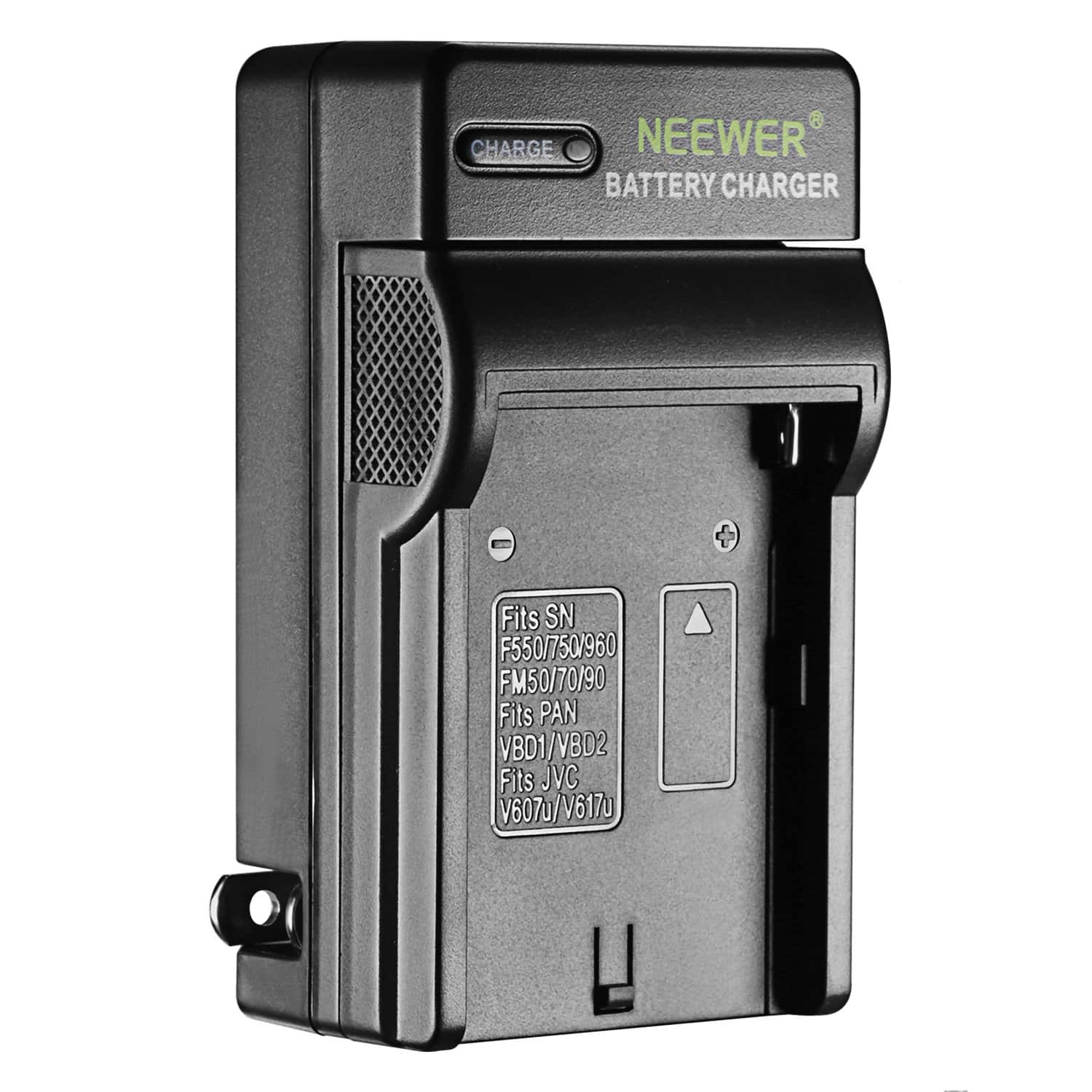 Neewer - AC Charger for Sony NP-F550/F750/F960 - Black