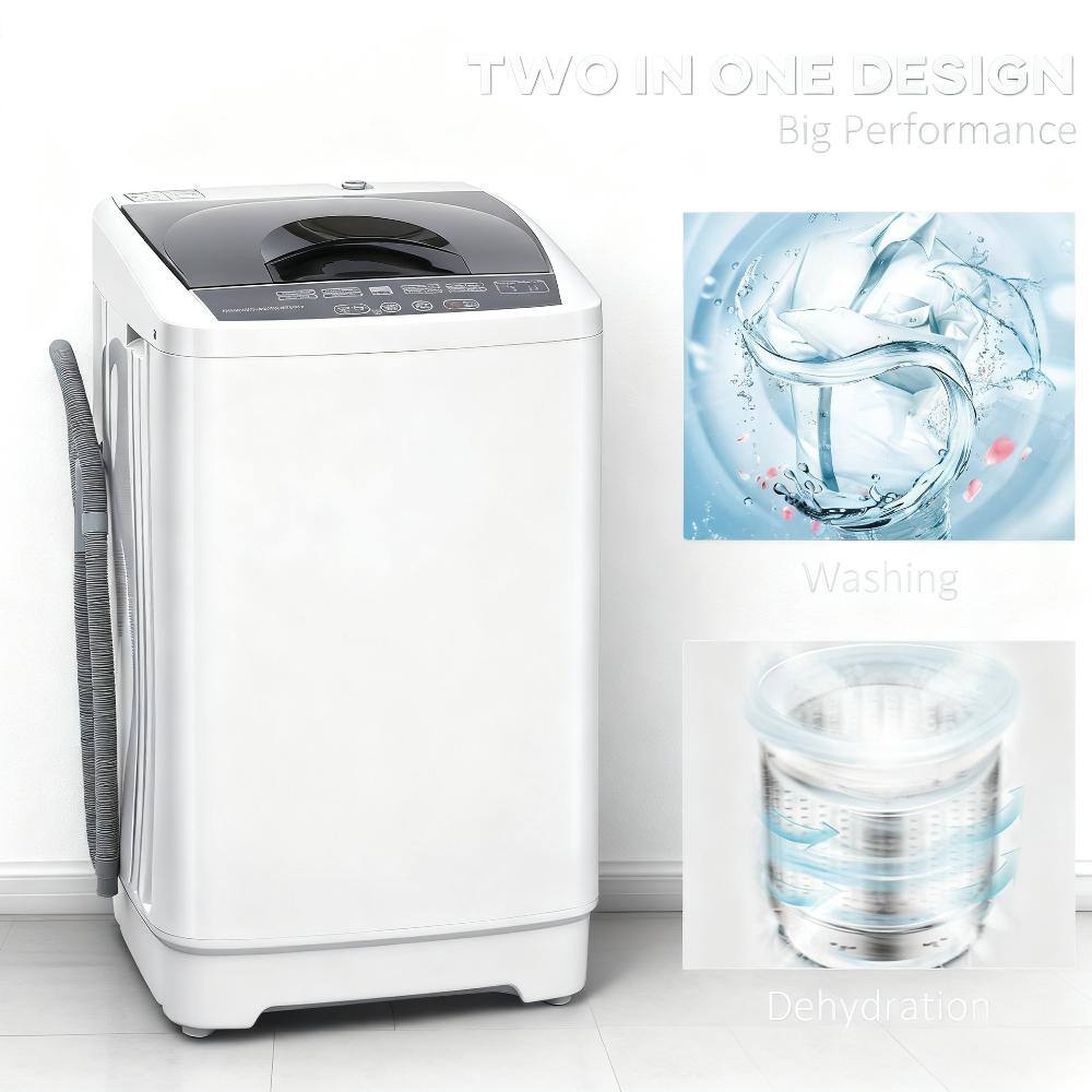 TWO IN ONE DESIGN  
Big Performance  

Washing  

Dehydration