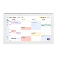 Skylight - Calendar: 15 Inch Touchscreen Smart Calendar and Chore Chart - White - Angle_Zoom