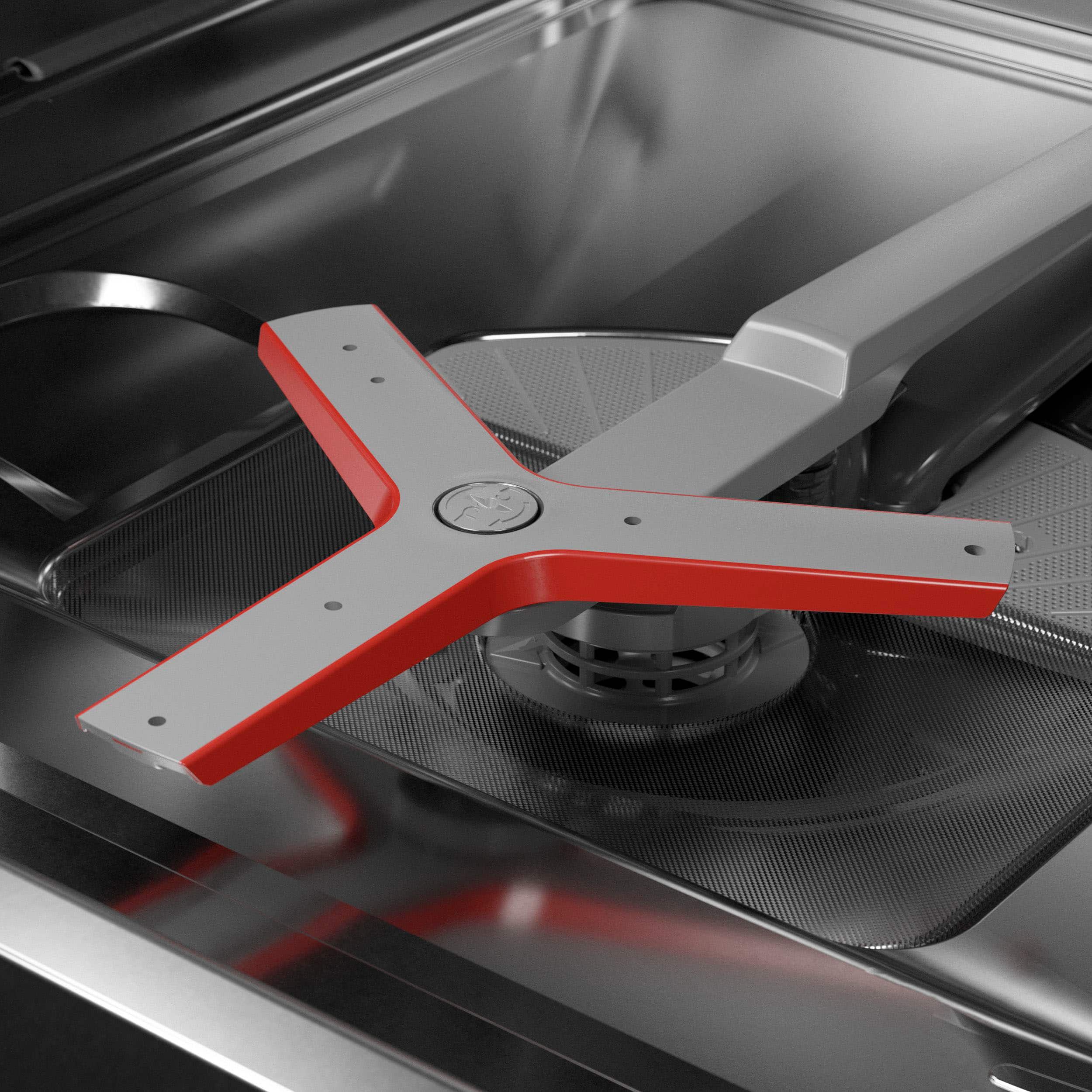 Alt View 26. Bosch - 800 Series 24" Top Control Smart Built-In Stainless Steel Tub Dishwasher with Flexible 3rd Rack, 42 dBA - Stainless Steel.