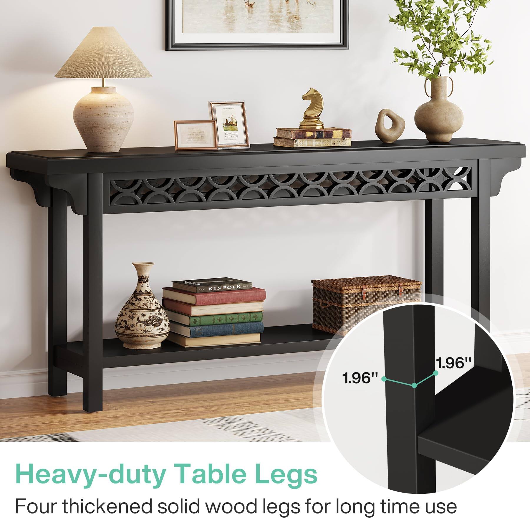 KINFOLK

1.96"
1.96"

Heavy-duty Table Legs
Four thickened solid wood legs for long time use