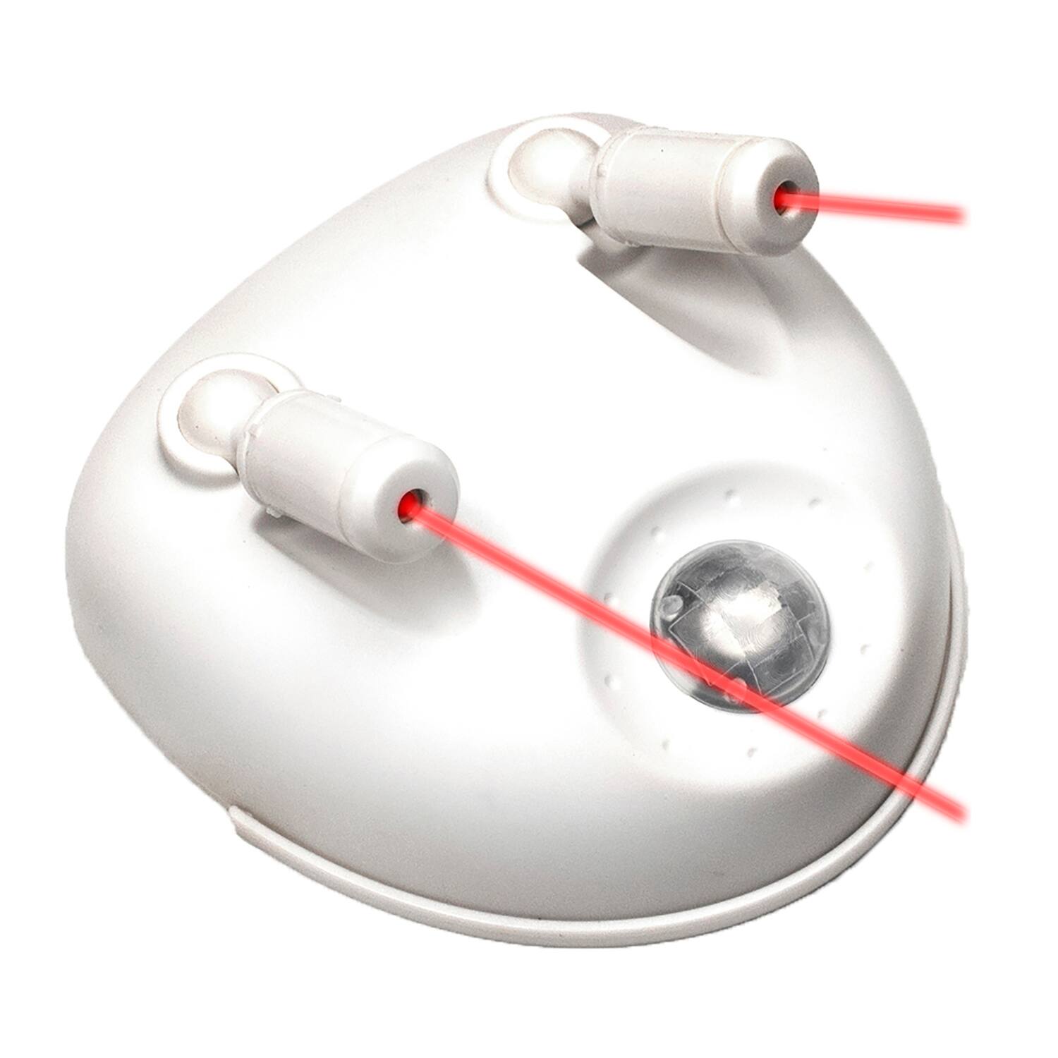 Angle. MAXSA Innovations - Maxsa Innovations 37313 Park Right Dual-laser Garage Parking System, White - white.