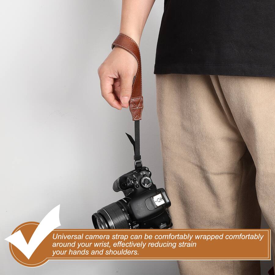 Digital Hand Model Unique Bargains Camera Wrist Straps, PU Leather Camera Hand Strap ...