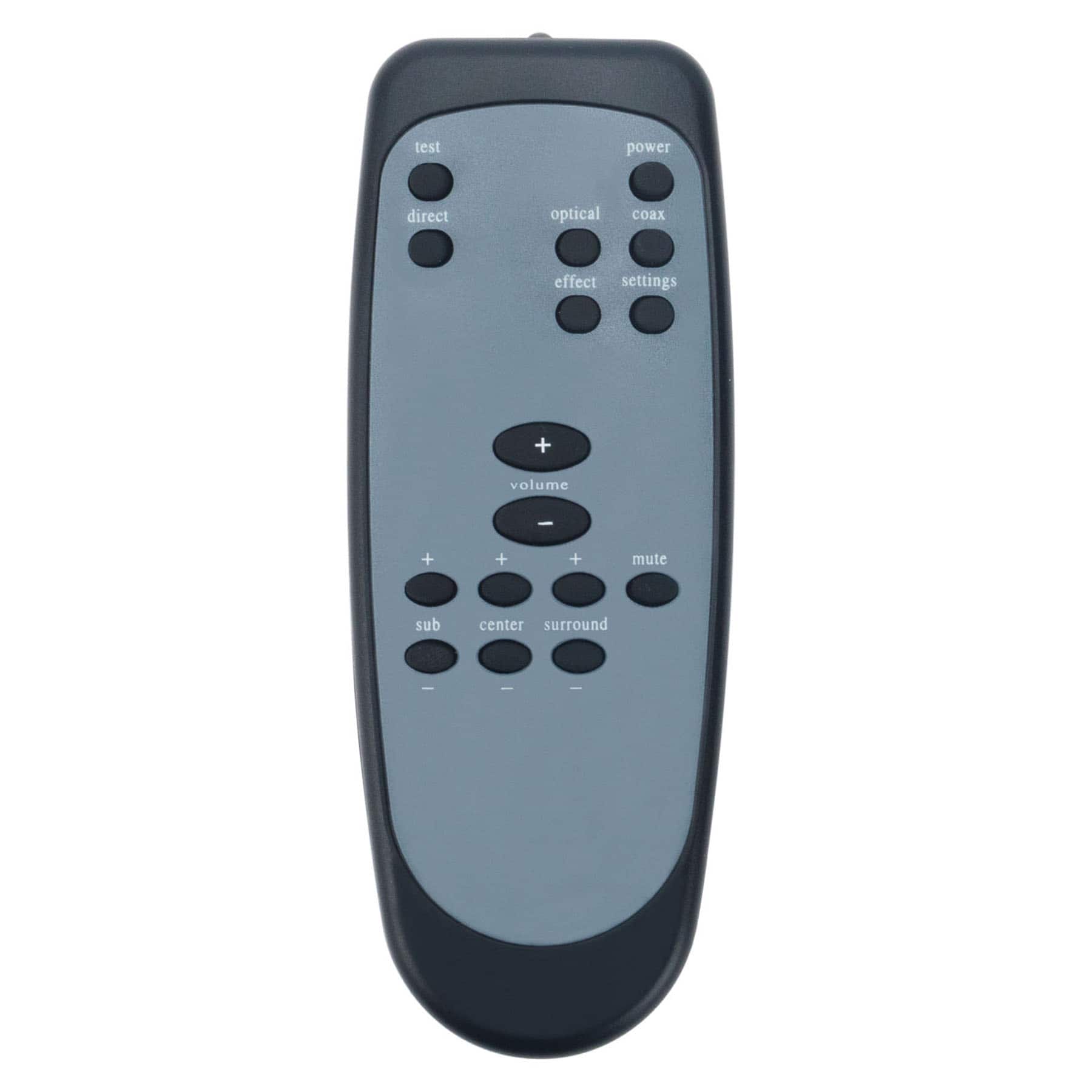 ALLIMITY - Z-5500 Replacement Remote, Fit for Logitech Digital Multimedia Speaker Z-680 Z-5450 Z-5500 Z680 Z5450 Z5500 - Black