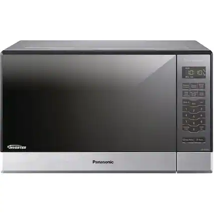 Sensor
More Less
Popcorn Sensor 0 (ave) Reheat
Sensor Cook (514)
Power Turbo M Defrost Keep Warm (10(aveh) (b/4g)
Quick 30
More
Less
1
2
3
4
5
6
7 Cooking Timer
8 0
9 Clock Set
Stop Reset
Start
INVERTER
Panasonic