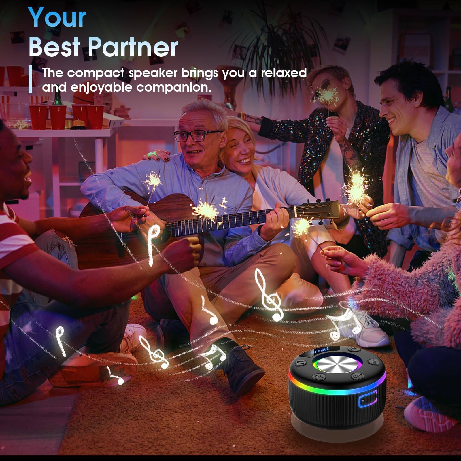 Your Best Partner

The compact speaker brings you a relaxed and enjoyable companion.