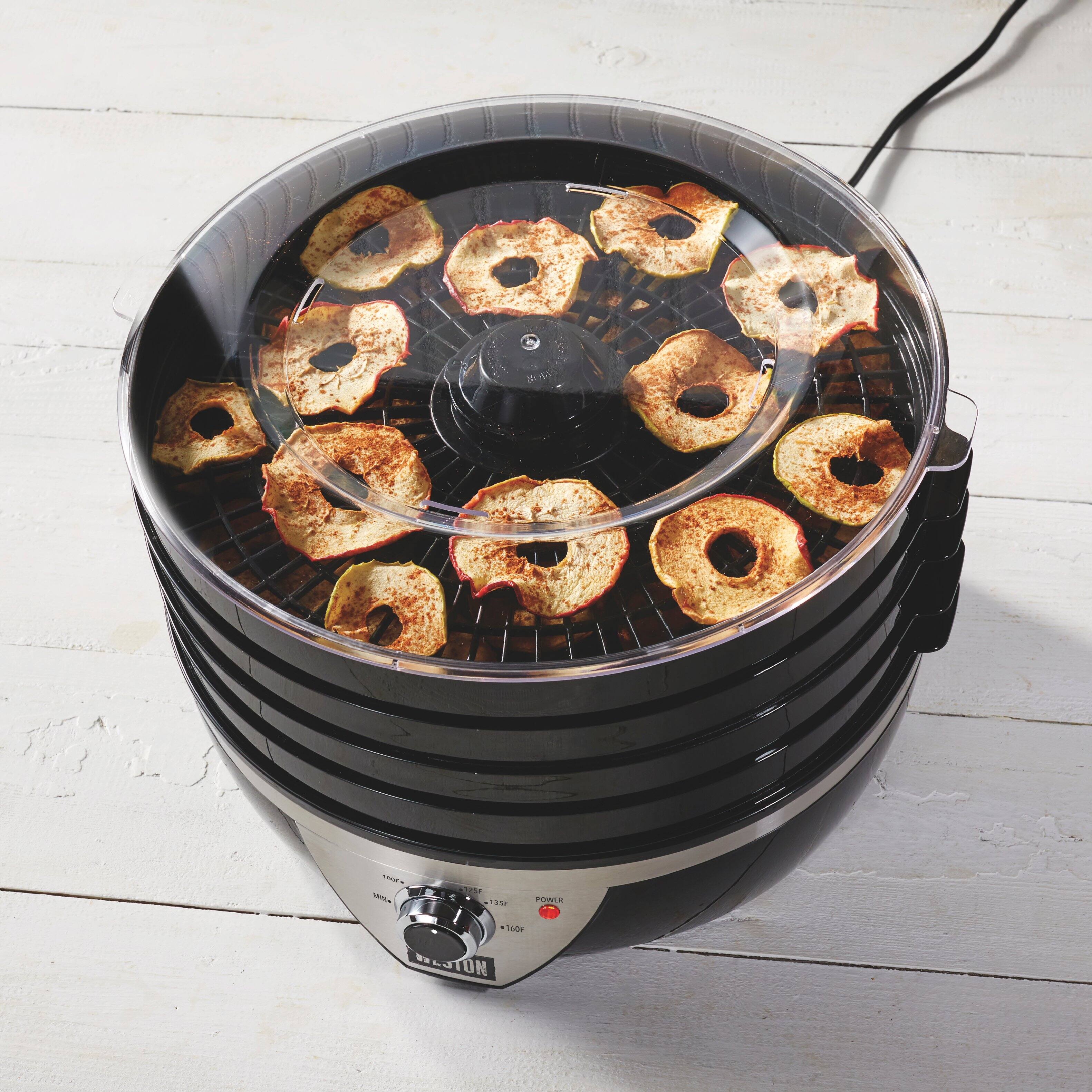 Alt View 12. Weston - Weston 4 Tray Food Dehydrator - BLACK.