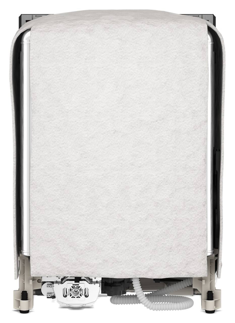 Back. Whirlpool - 24" Top Control Built-In Dishwasher with Total Coverage Wash and Auto Open Air Dry - Fingerprint Resistant Black Stainless Steel.