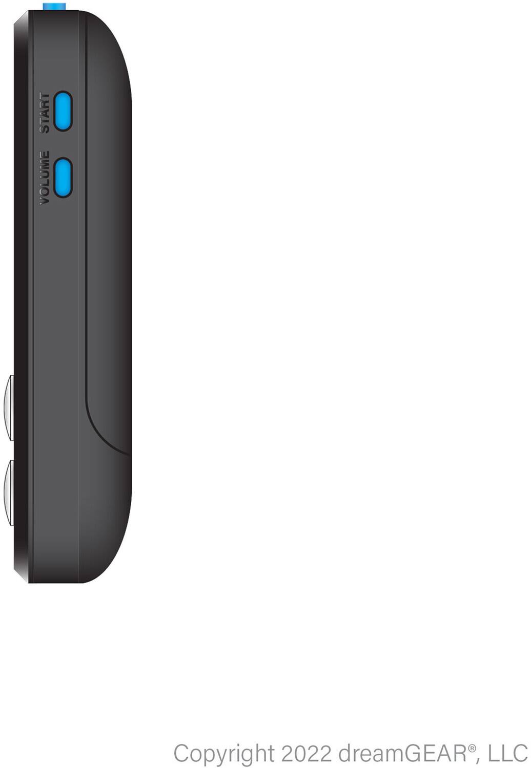 START  
VOLUME  

Copyright 2022 dreamGEAR®, LLC