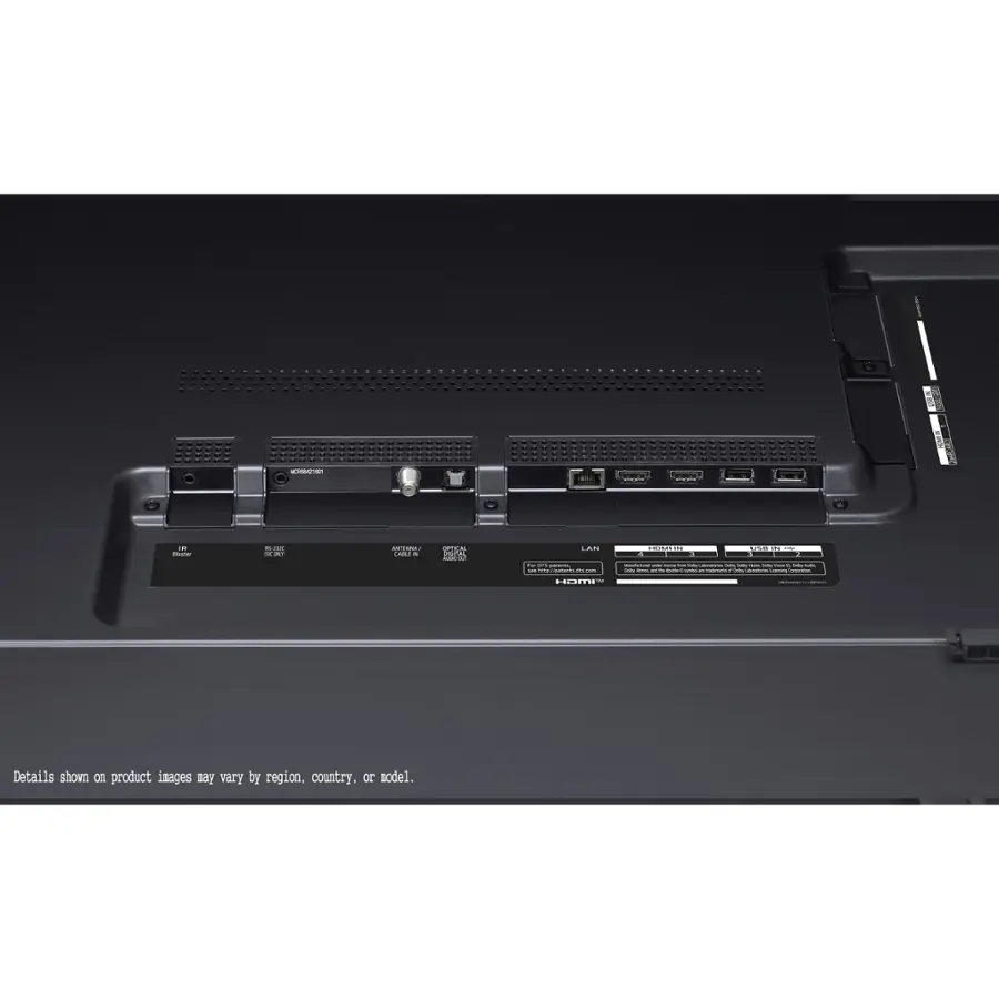 The text on the image reads: "Details shown on product images may vary by region, country, or model."