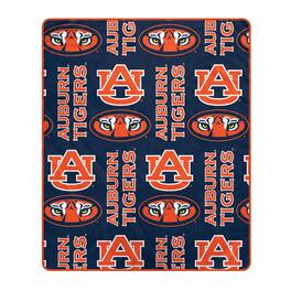 Pegasus - Auburn Tigers 50" x 60" Homefield Stacked Logos Ultra Soft Blanket - Multicolor