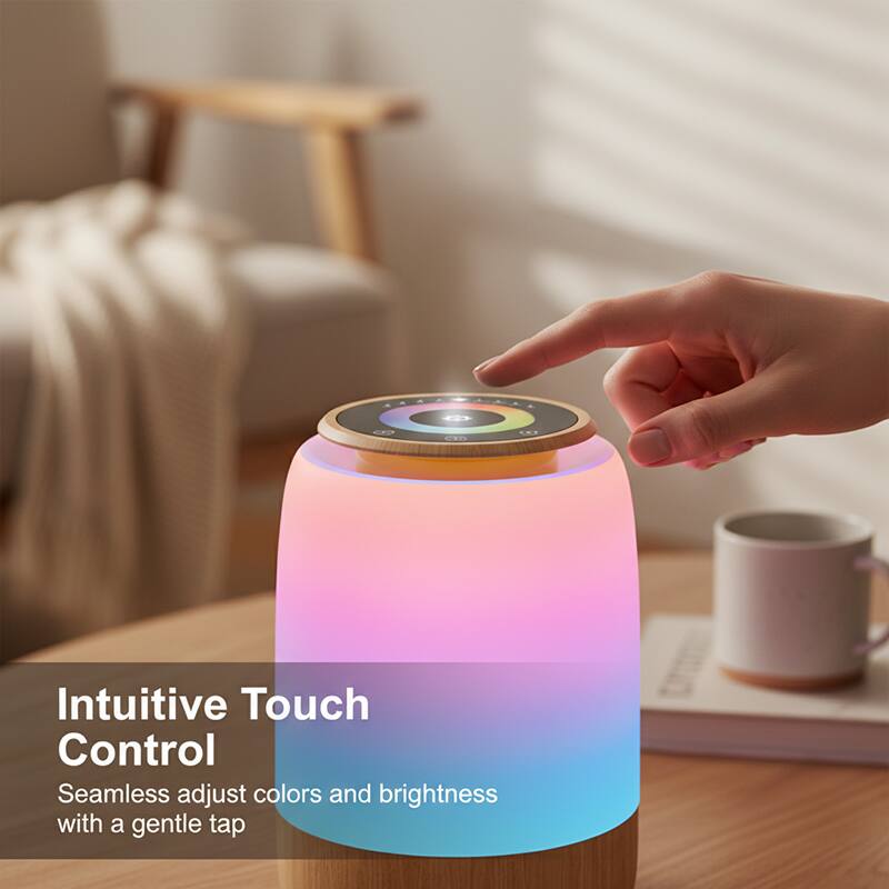 Intuitive Touch Control  
Seamless adjust colors and brightness with a gentle tap