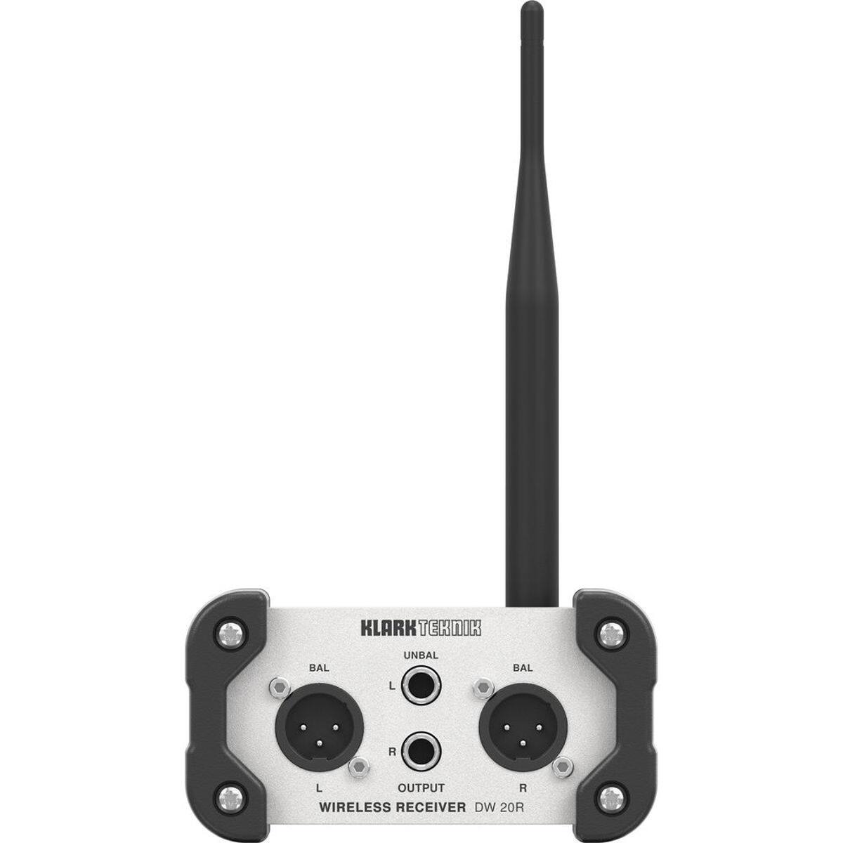 KLARK TEKNIK  
BAL  
UNBAL  
BAL  
L  
R  
L OUTPUT R  
WIRELESS RECEIVER DW 20R