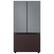 Alt View 12. Samsung - Bespoke 3-Door French Door Refrigerator Panel - Bottom Panel - Tuscan Steel.