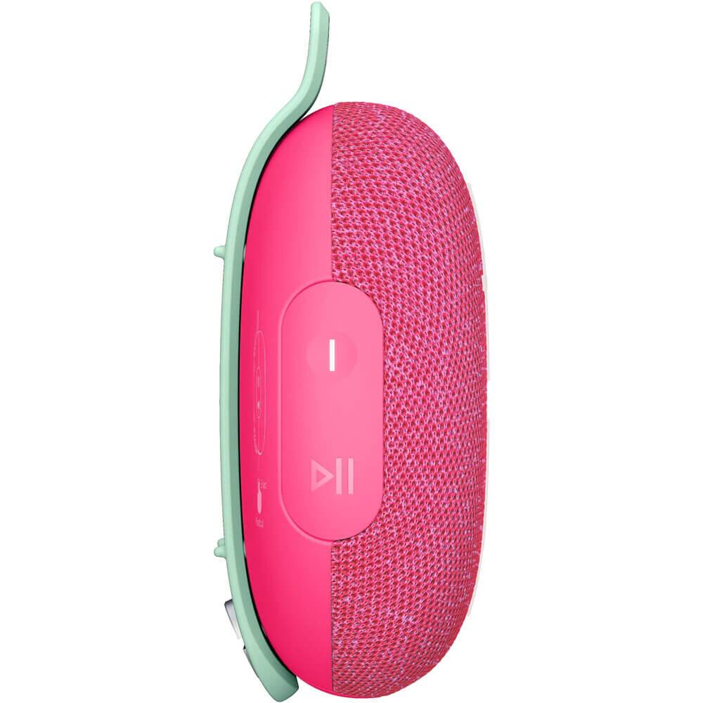 Alt View 1. Ultimate Ears - Ultimate Ears UEMINIROLPNK Miniroll Portable Bluetooth Speaker - Calming Pink - Black.